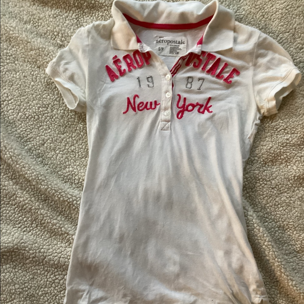 Girls AéRopostale collared shirt